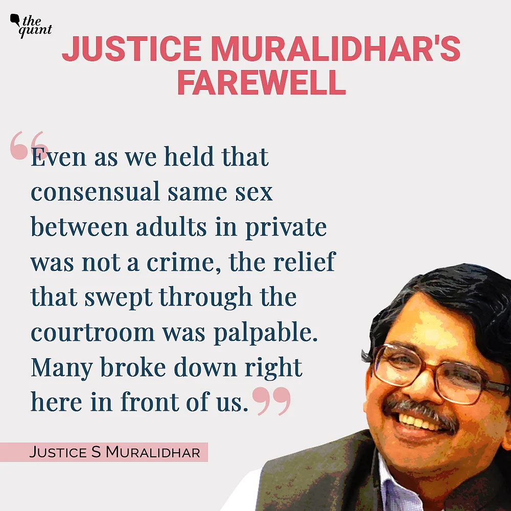 Read: Justice Muralidhar Bids Farewell to ‘Best HC in the Country’