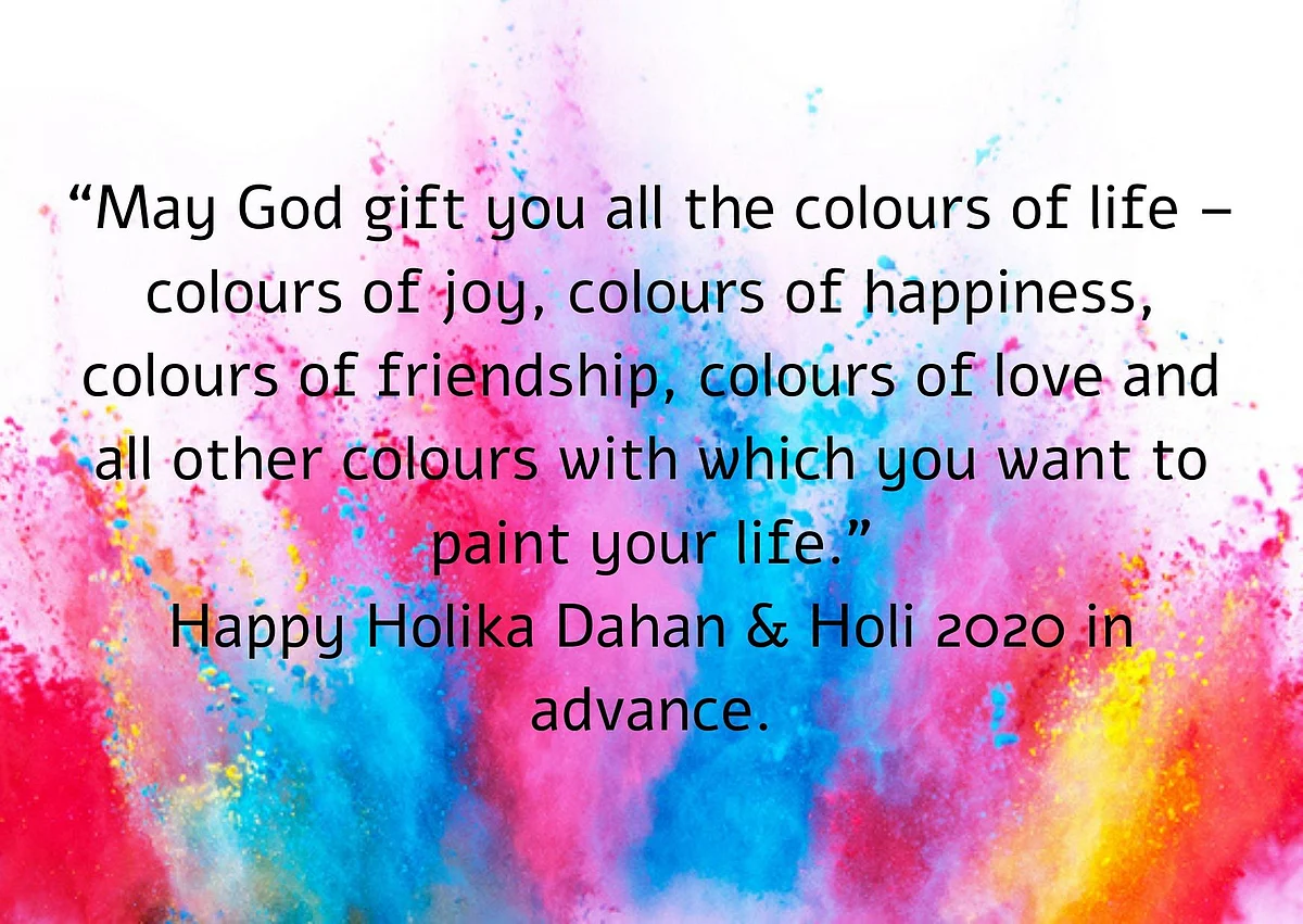 Holika Dahan Wishes