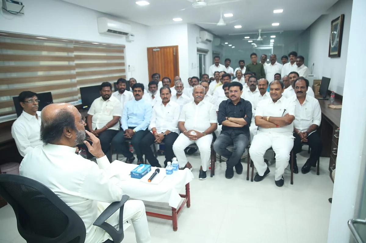 Last Thursday, Rajinikanth held a meeting with all the district secretaries amidst rumours that he will float a political party this April.
