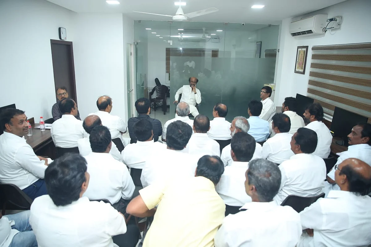 A meeting with all the district secretaries comes after a year amidst rumours that Rajini will float a political party this April.