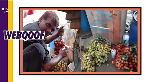 Fruit Seller Painting Fruits Viral Video Fact Check Video Of Pak