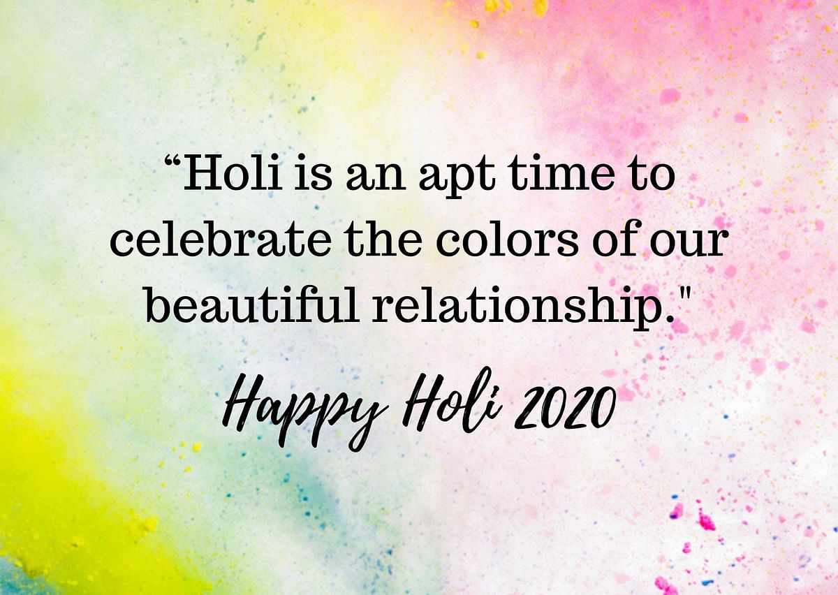 Happy Holi 2020 Wishes, Images, Quotes and Messages: Send ...