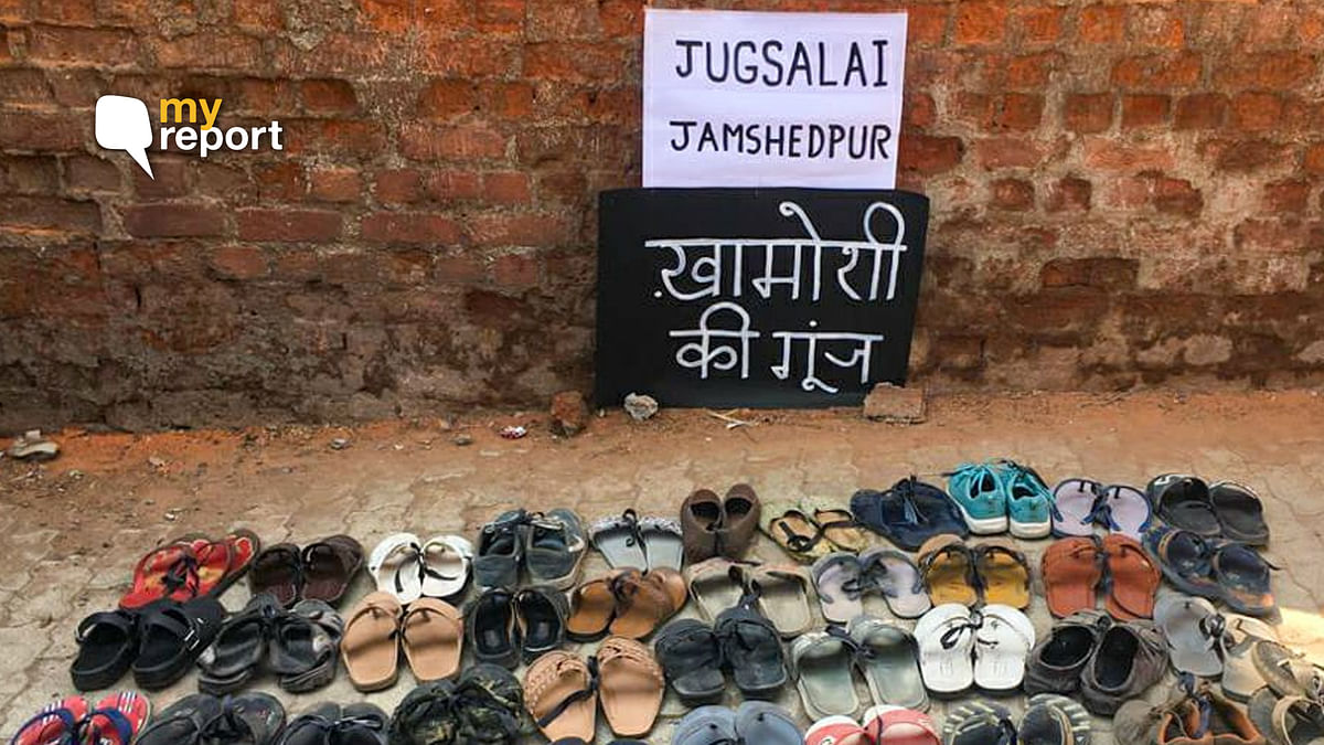 Despite Sec 144 in Jamshedpur, We Let Our Shoes Protest For Us