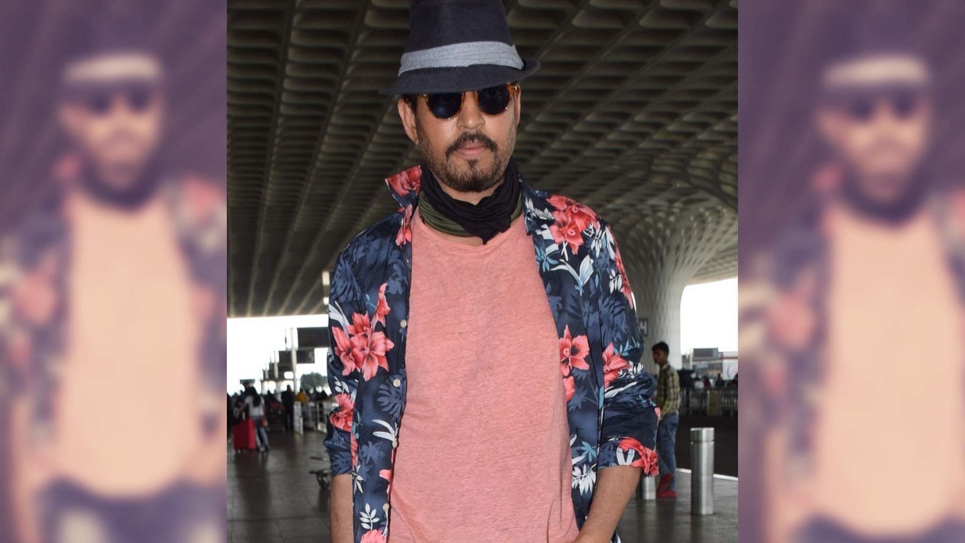 Irrfan Khan returns to India after seeking cancer treatment in London.