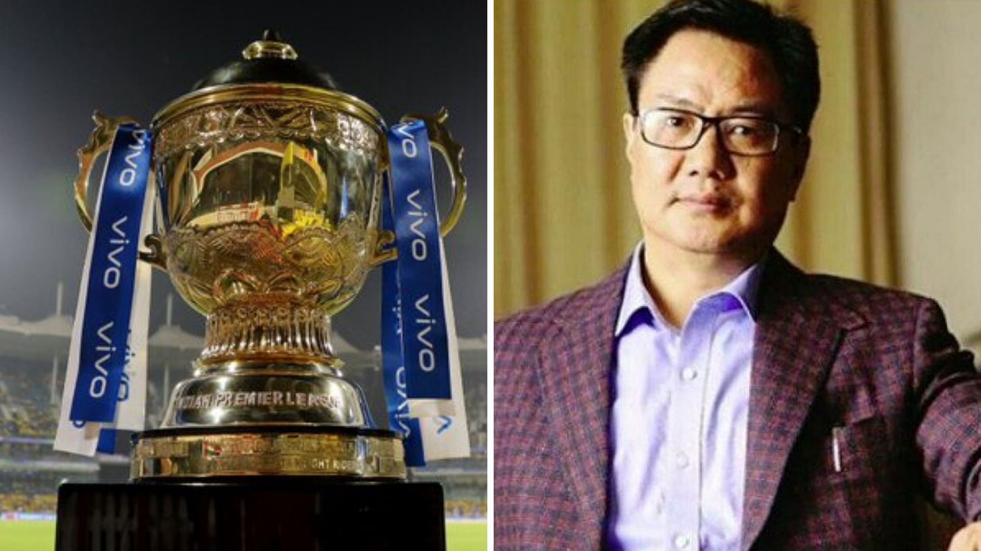 Sports Minister Kiren Rijiju said BCCI decides on IPL matters but the pandemic will affect the lives of the citizens of the country.