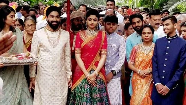 Pictures from wedding ceremonies and engagement in December 2019.