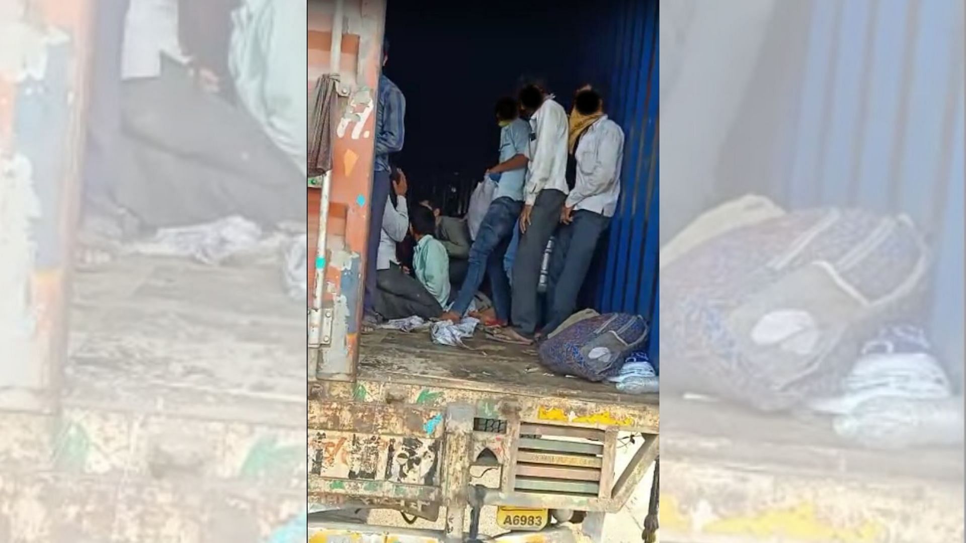 Maharashtra Police on Thursday, 26 March, found over 300 migrant workers crammed inside two container trucks which were ostensibly carrying essential commodities from Telangana to Rajasthan.&nbsp;