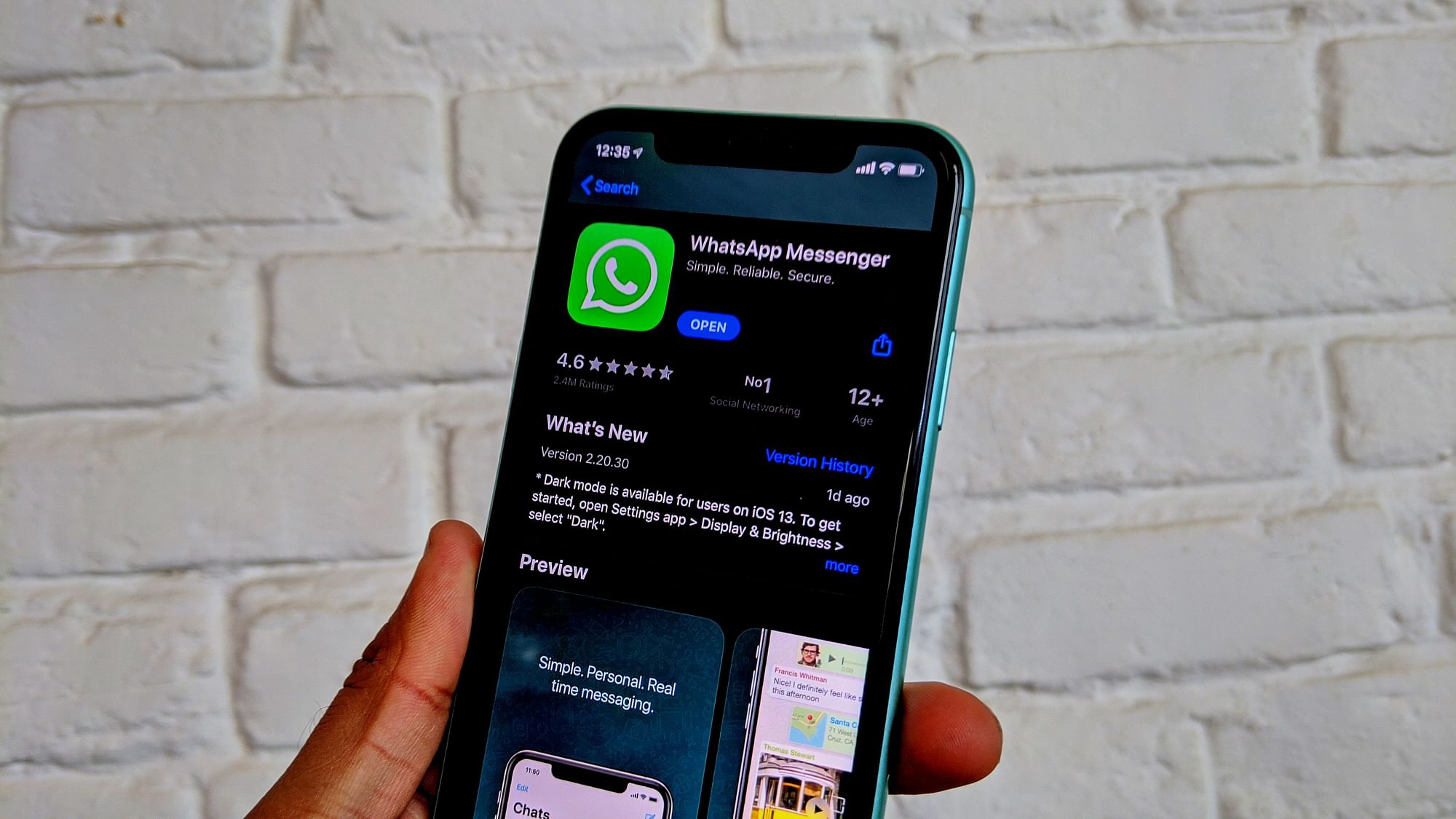 Dark mode is finally coming to WhatsApp for both Android and iOS users.