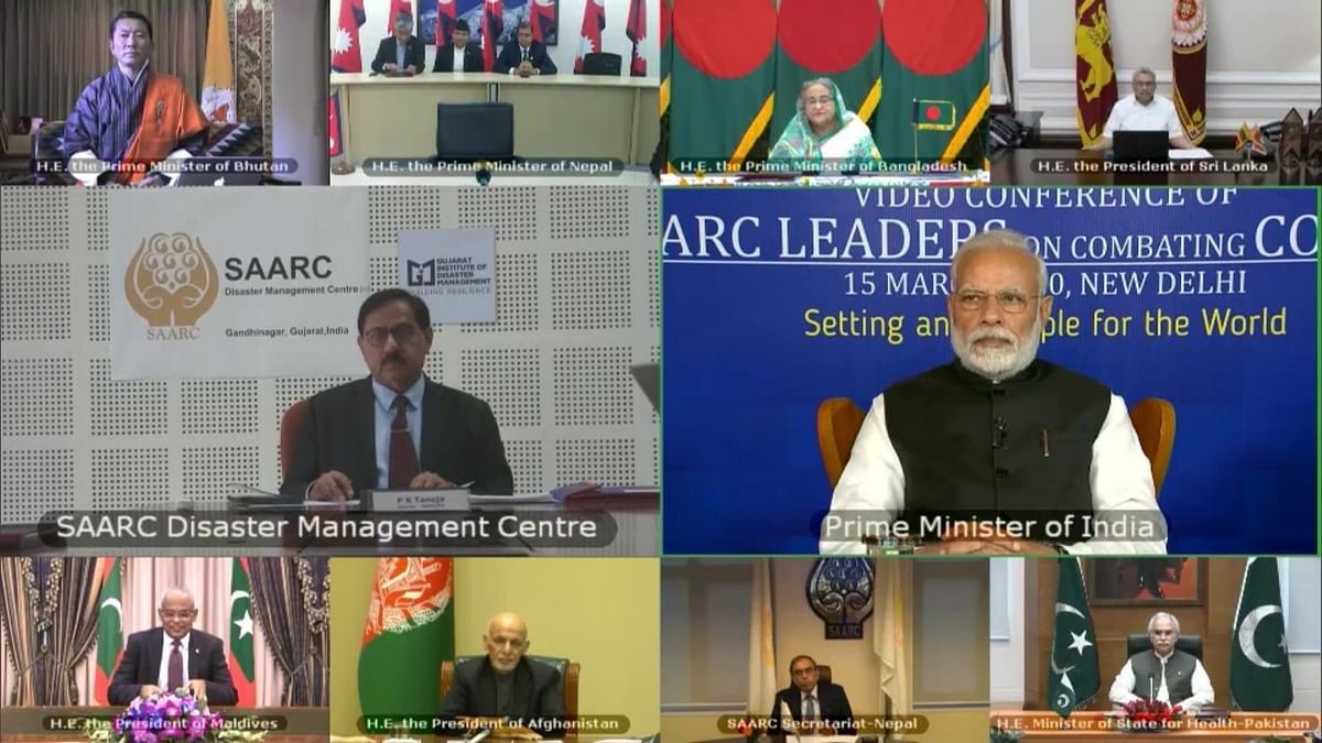 PM Modi Proposes SAARC Fund, Stresses Joint Effort on COVID-19
