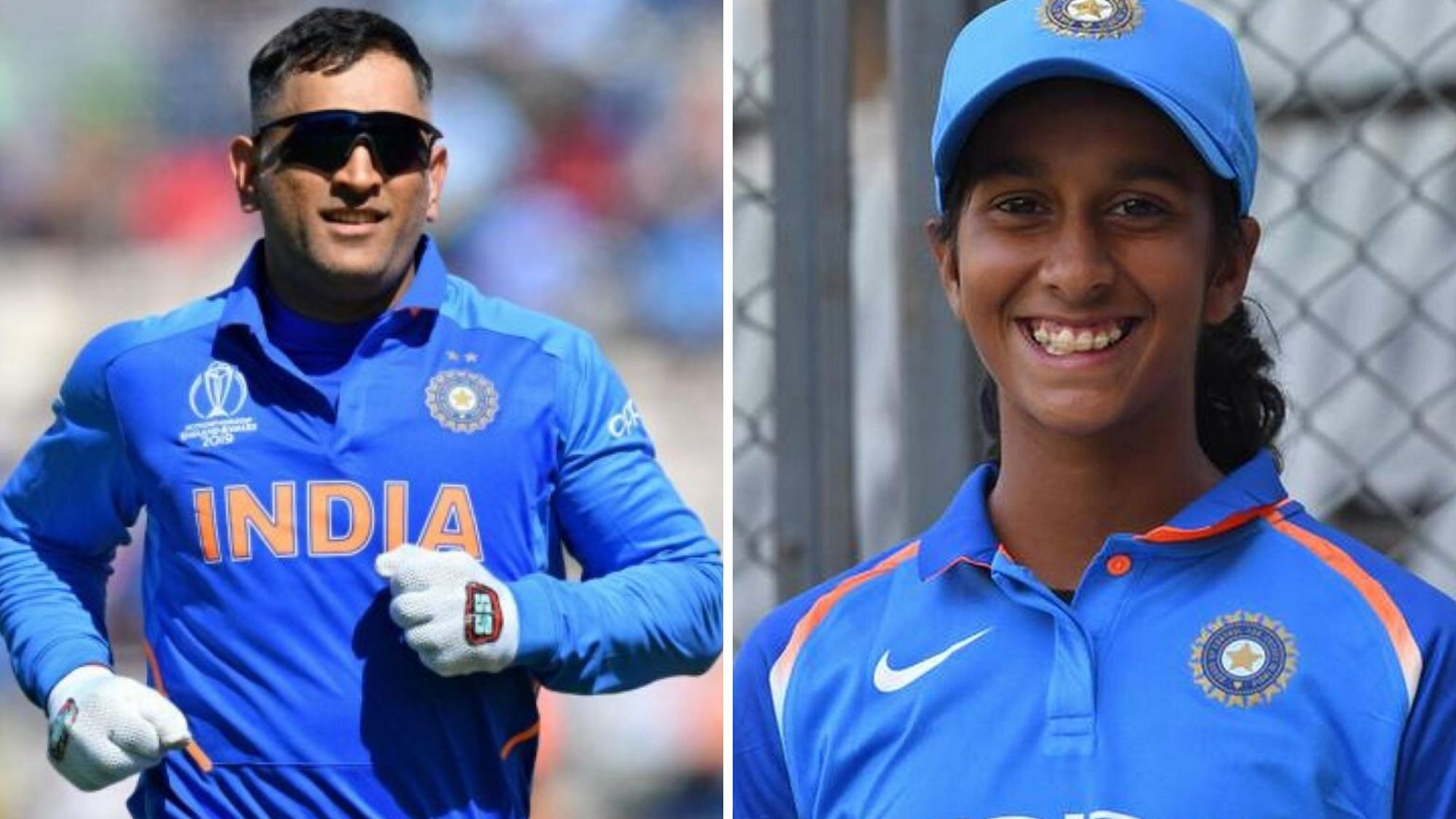 During a live chat session, Jeminah picked Dhoni when she was asked to name one male captain she would like to play under.