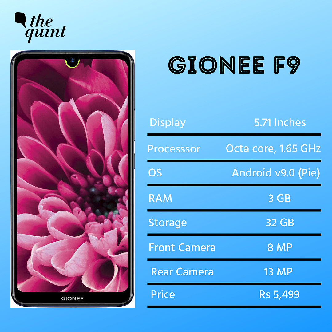 Gionee F9