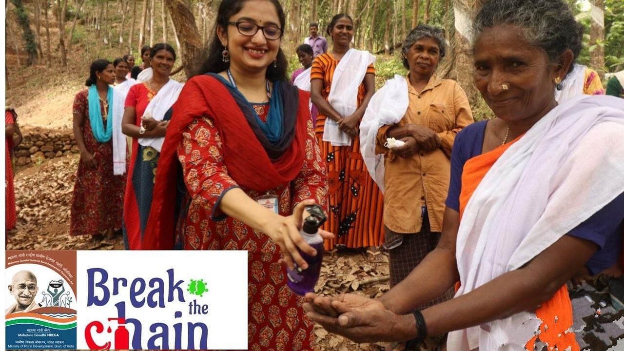 The #BreakTheChain campaign has been initiated to raise awareness among the public on the importance of hand washing and personal hygiene in the time of the pandemic