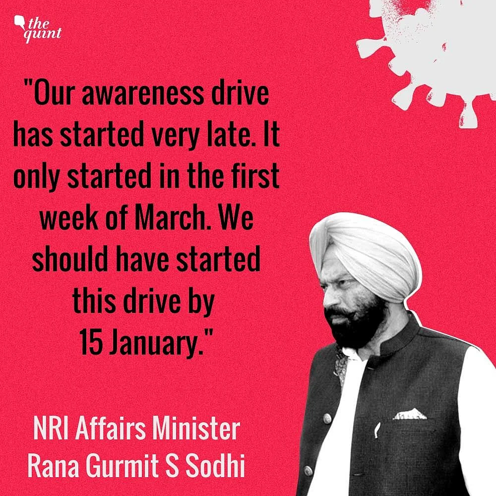 Around 2,000 NRIs Yet to Register With Police: Punjab NRI Minister