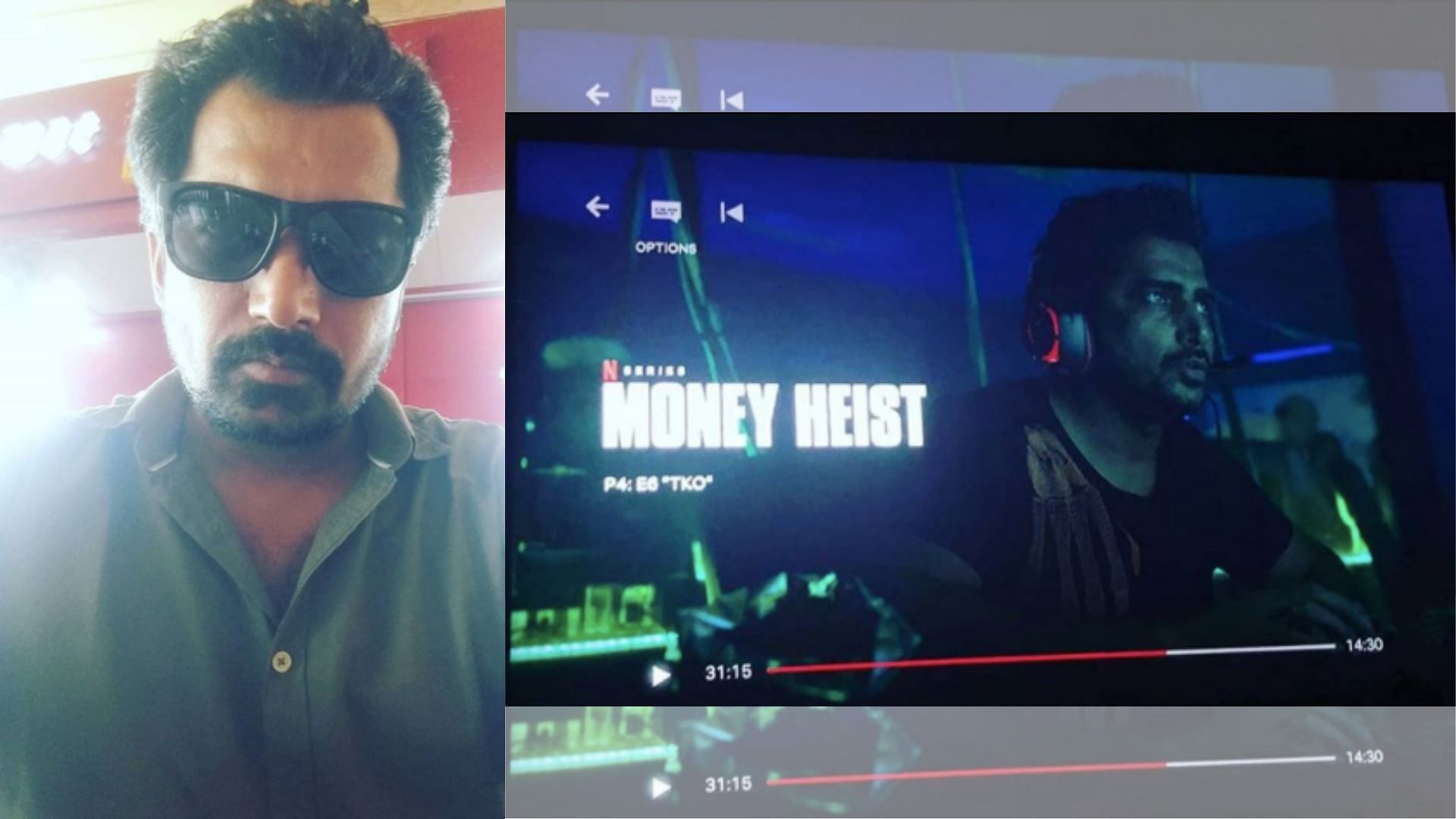 Ajay Jethi appears as a Pakistani hacker in <i>Money Heist.</i>