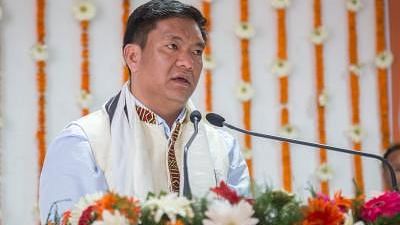 File picture of Arunachal Pradesh Chief Minister Pema Khandu.