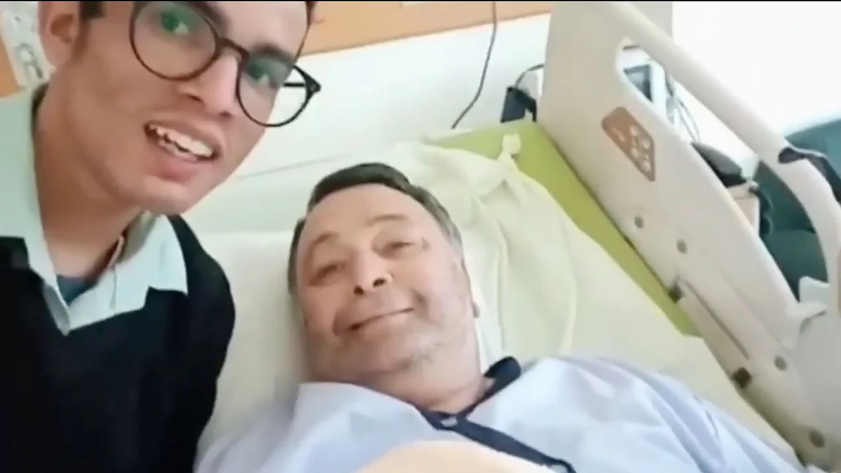 A young doctor pays tribute to Rishi Kapoor