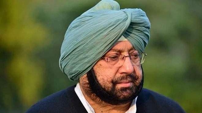 File image of Punjab Chief Minister Captain Amarinder Singh.