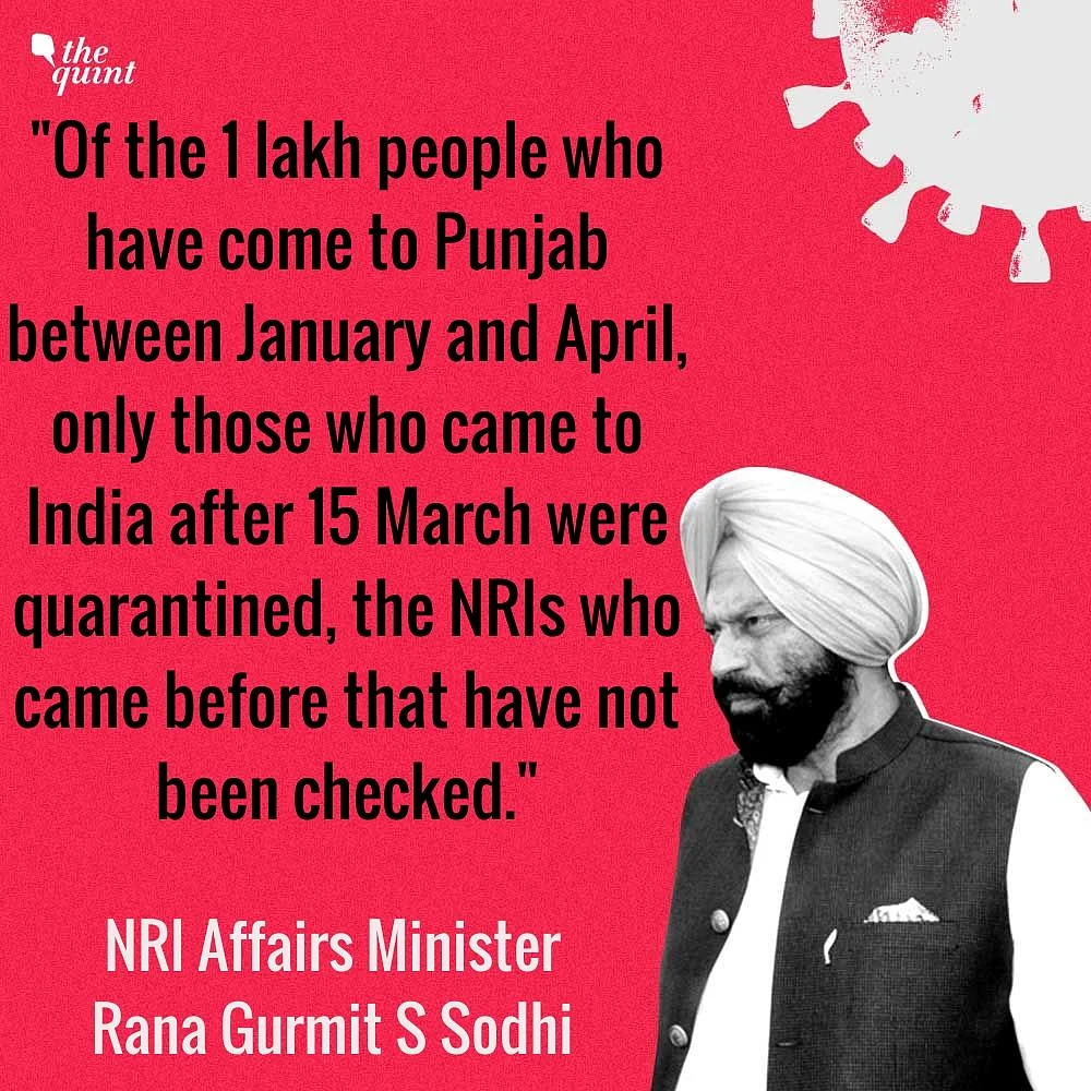 Around 2,000 NRIs Yet to Register With Police: Punjab NRI Minister