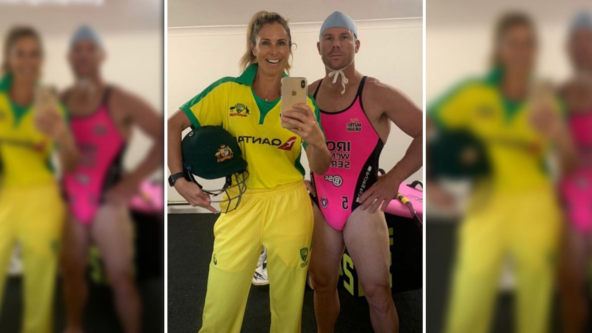 David Warner has his wife Candice are the unofficial winners of the #FlipTheSwitch challenge!