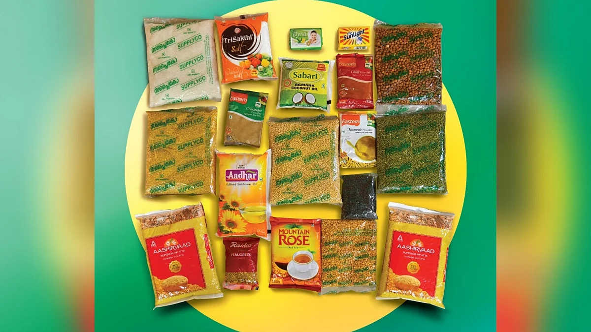 The survival food kit.