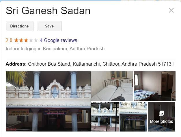 The building seen in the video is not a Hindu temple but an indoor lodging  in Andhra Pradesh’s Chittoor.
