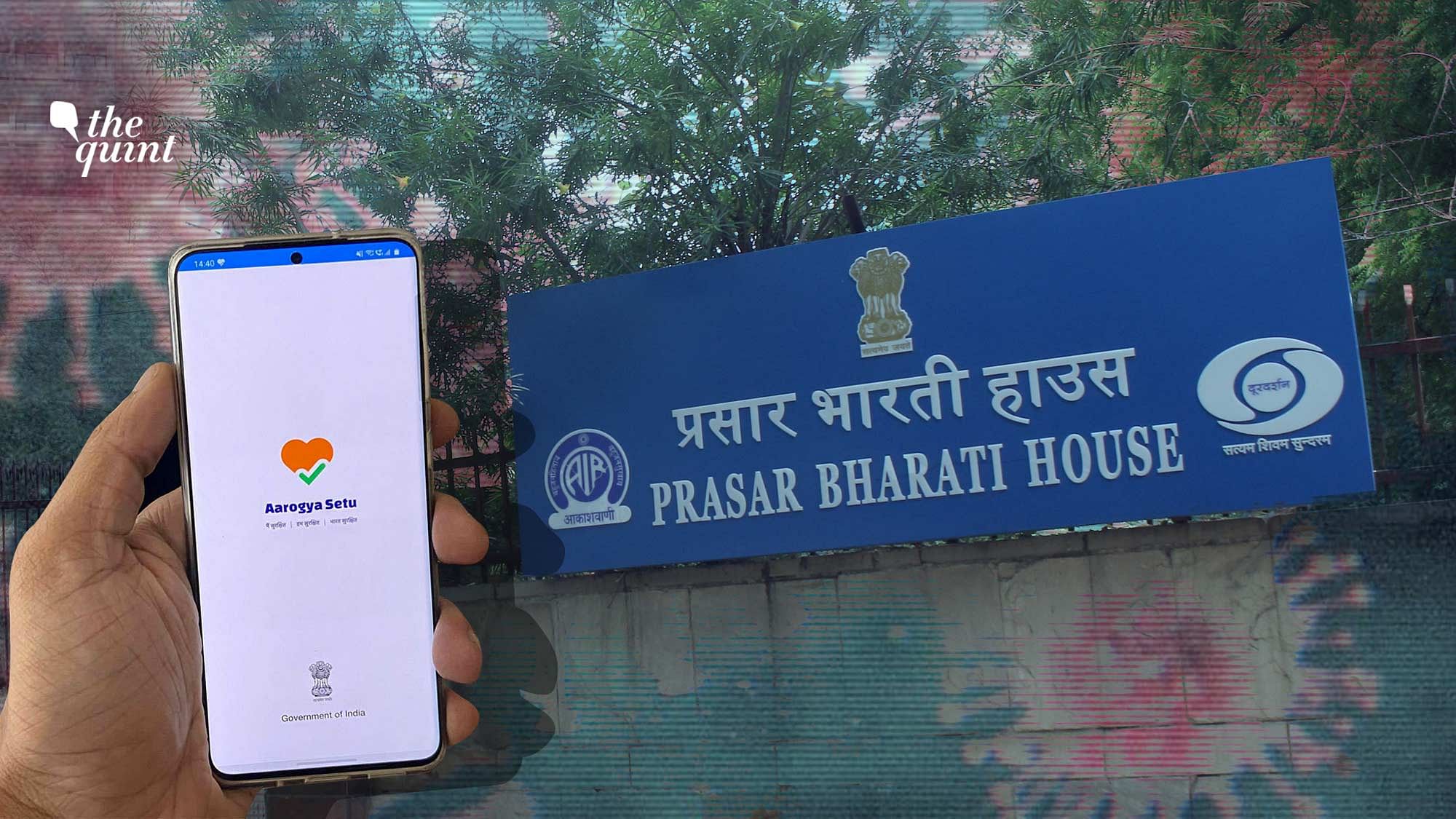 Aarogya Setu app, which has been flagged for major privacy concerns of profiling and surveillance, has to be installed by both, field reporters as well as the office staff of Prasar Bharati.