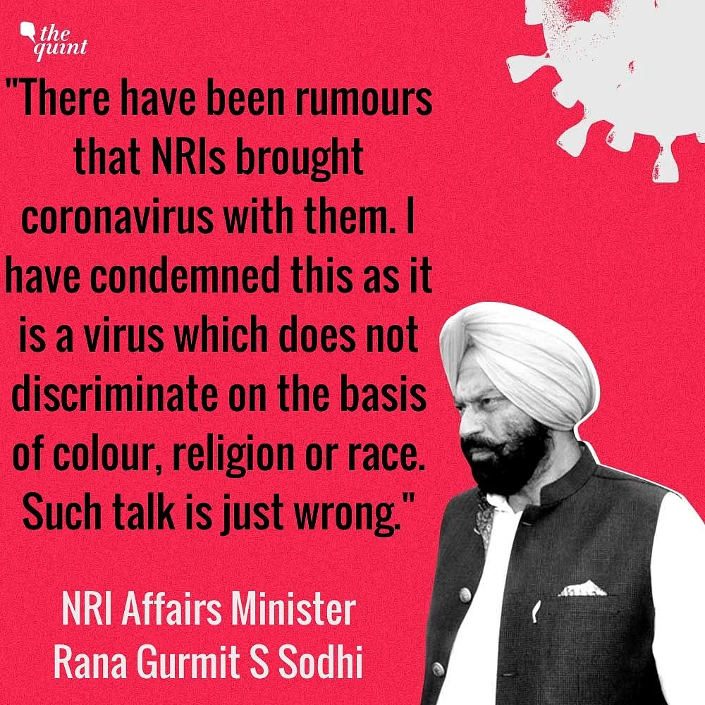 Around 2,000 NRIs Yet to Register With Police: Punjab NRI Minister