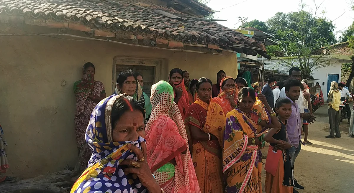 Residents of Jawar village.