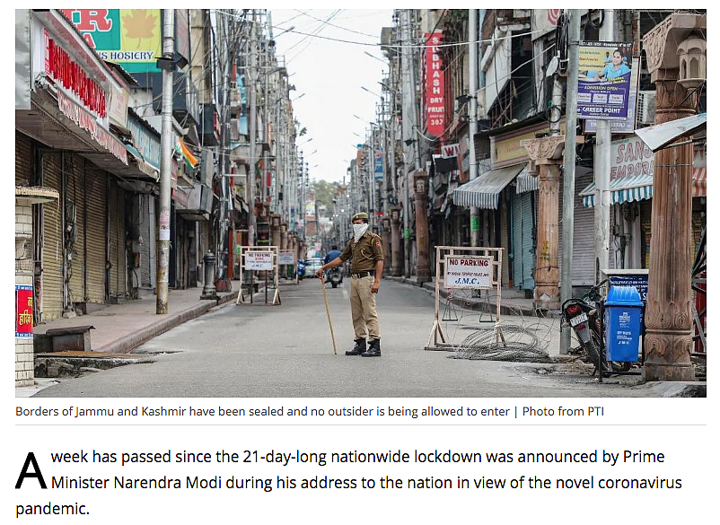 An India Today article dated 1 April carried that same image and attributed it to PTI.