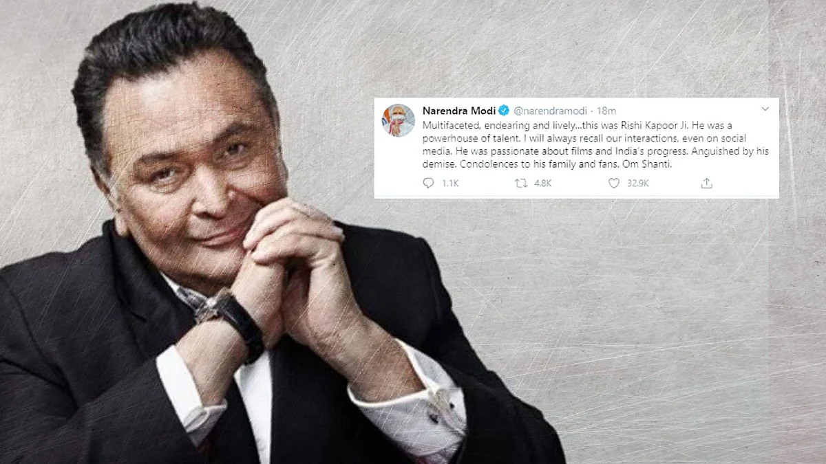 Rishi Kapoor breathed his last after he was admitted to the Sir HN Reliance Foundation Hospital in Mumbai on Wednesday night.