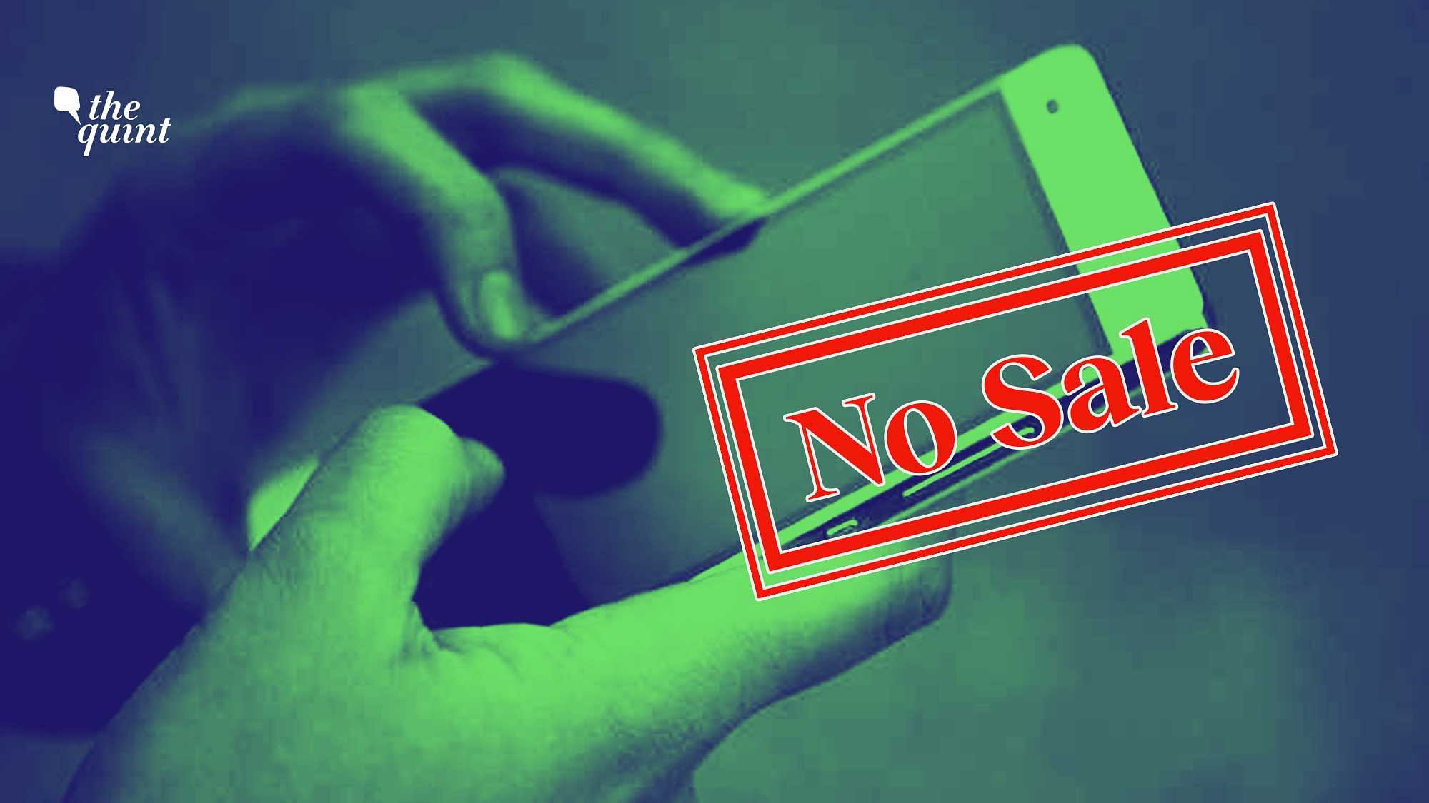 The government has excluded smartphone from the list of essential good to be sold amid the lockdown.&nbsp;