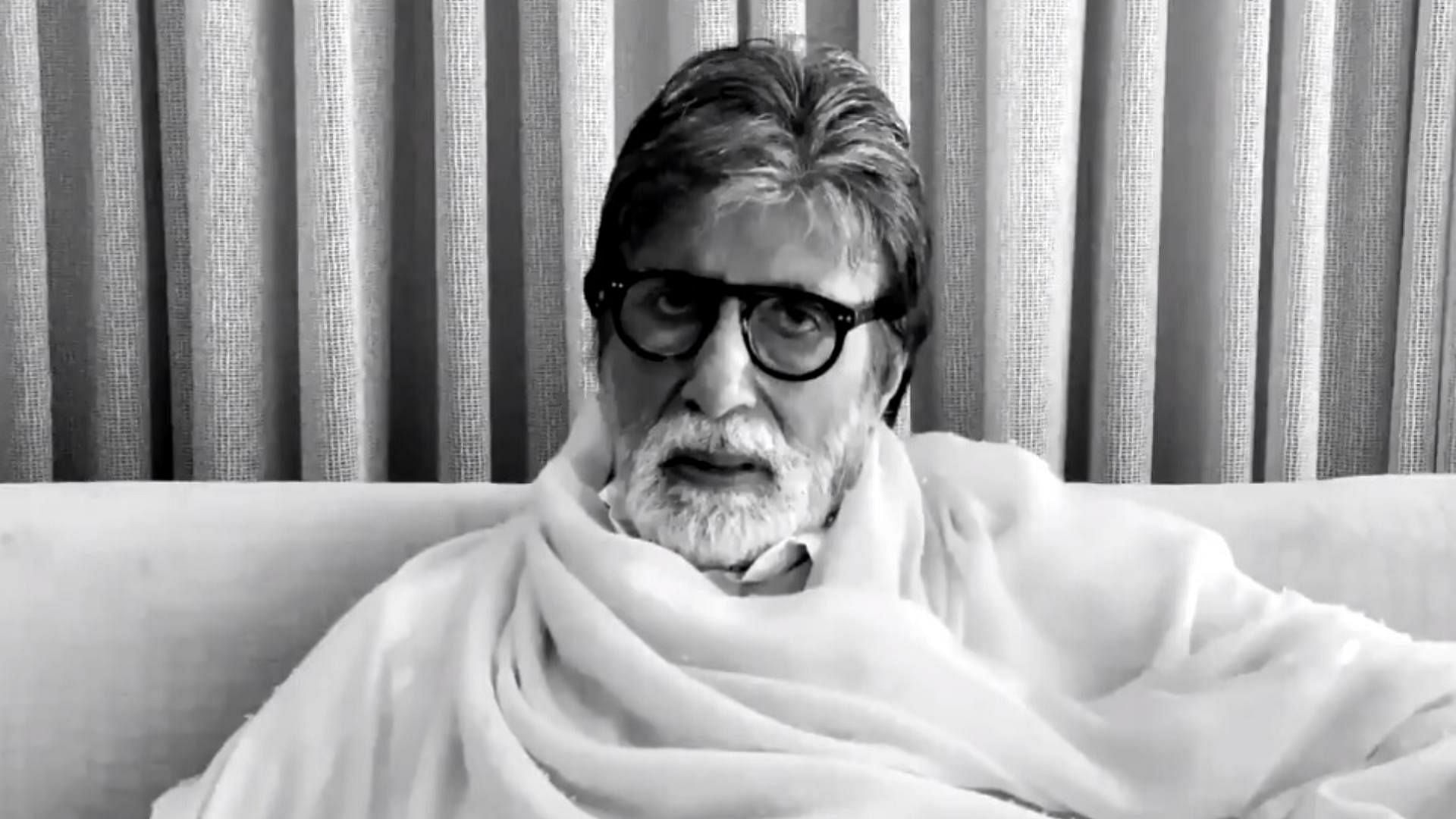 Amitabh Bachchan.&nbsp;