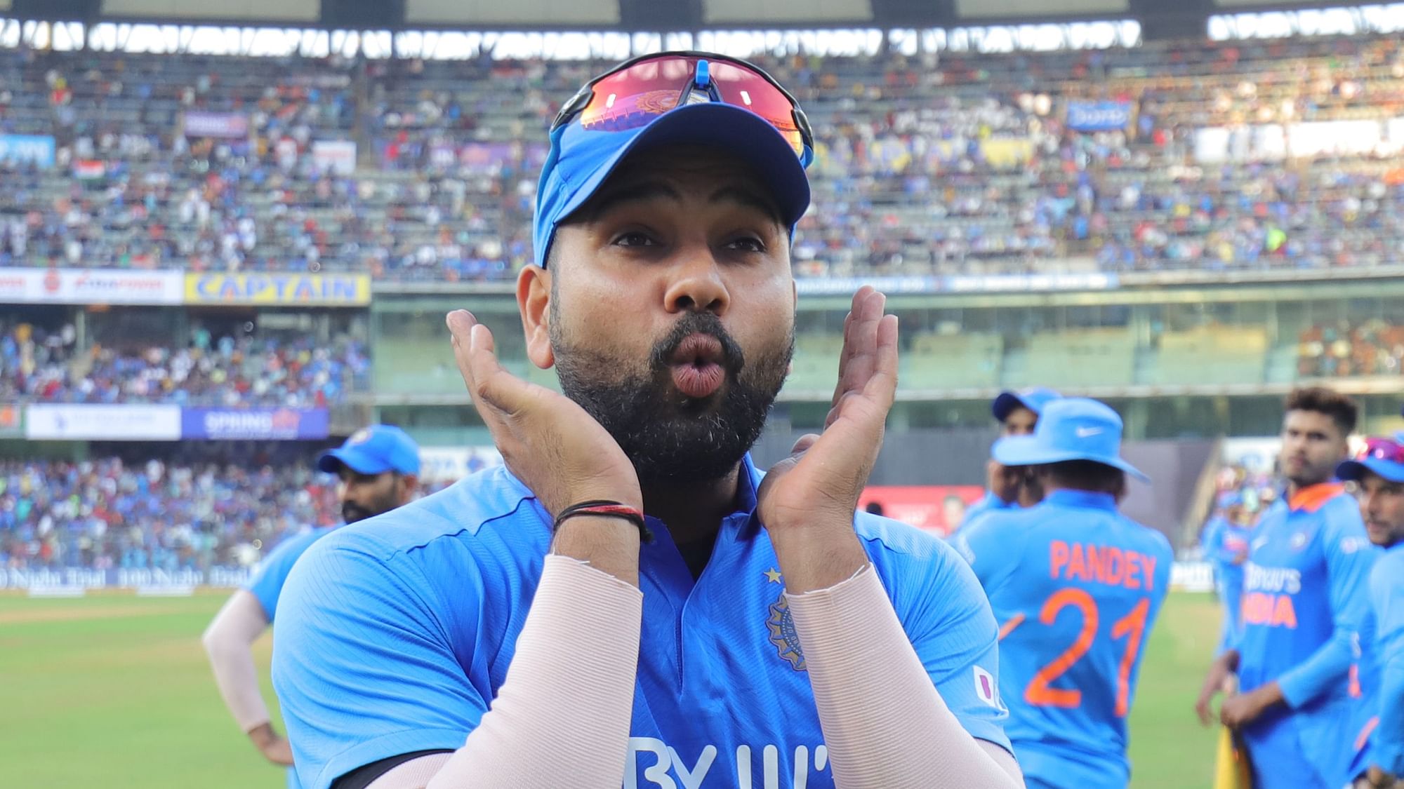 Rohit Sharma posted a message saying his 33rd birthday was a day of mixed emotions.