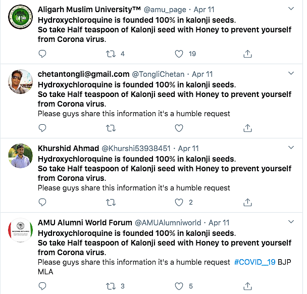 No Data to Support: Experts on Claims Kalonji Seeds Cure COVID-19