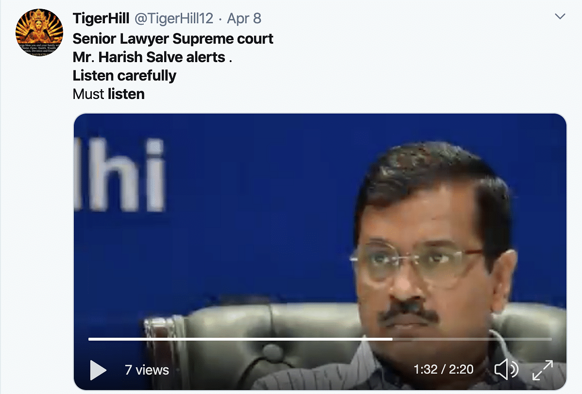 In the 4-minute long audio clip, the man can be heard blaming Kejriwal for the exodus of migrant labourers. 