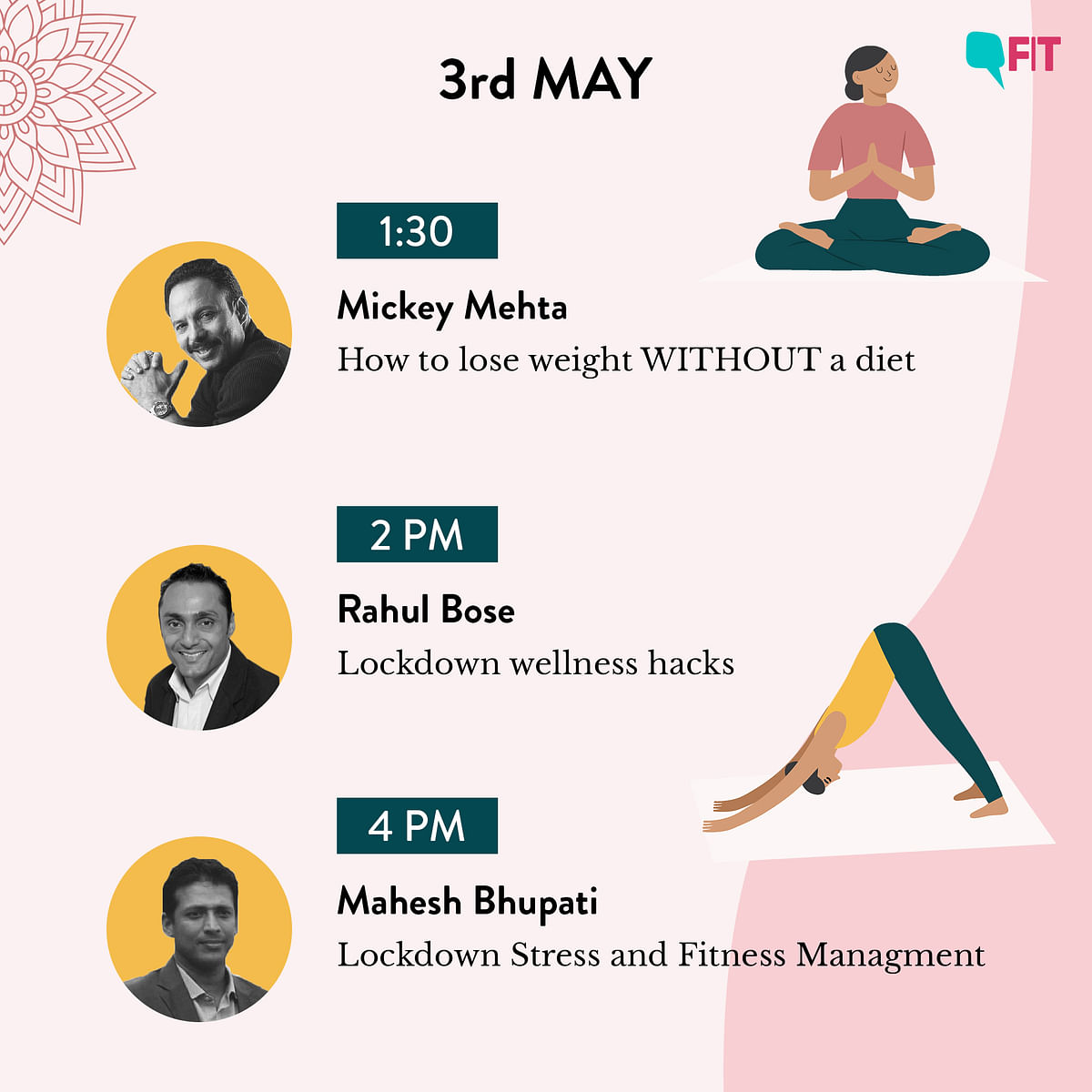 FIT & Ira Yoga Bring You India's Biggest Virtual Wellness Festival