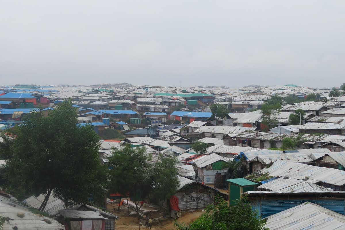 Coronavirus is spreading quickly in crowded Rohingya-inhabited settlements in densely populated Bangladesh.