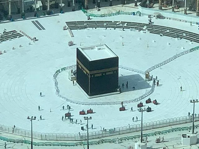 Saudi authorities closed Mecca due to coronavirus pandemic.