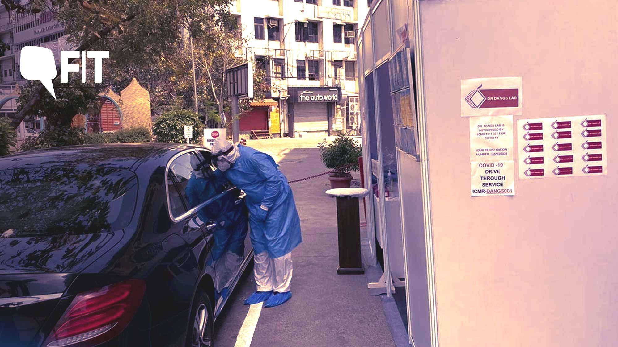 Dr Dangs Lab is offering the country’s first drive-through sample collection service in Delhi.