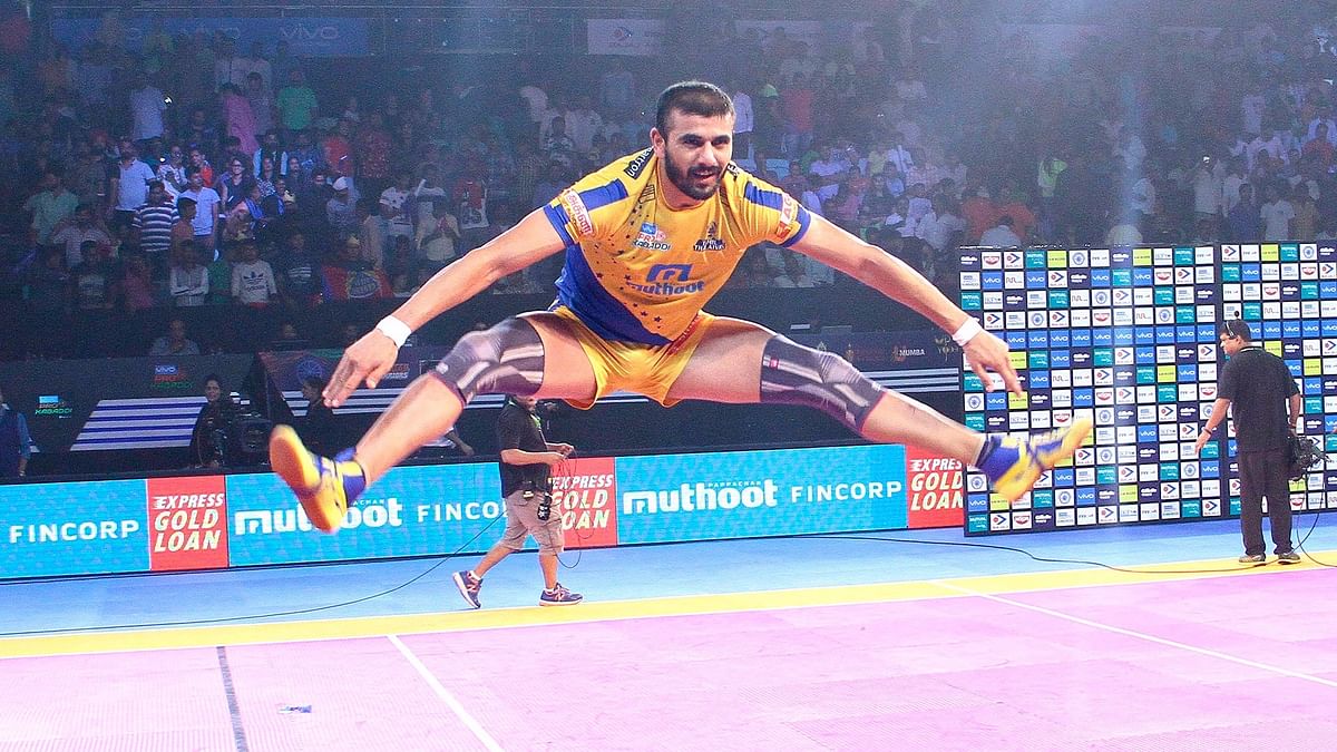 Indian kabaddi star Ajay Thakur is serving on duty as a Deputy Superintendent of Police in Himachal Pradesh.