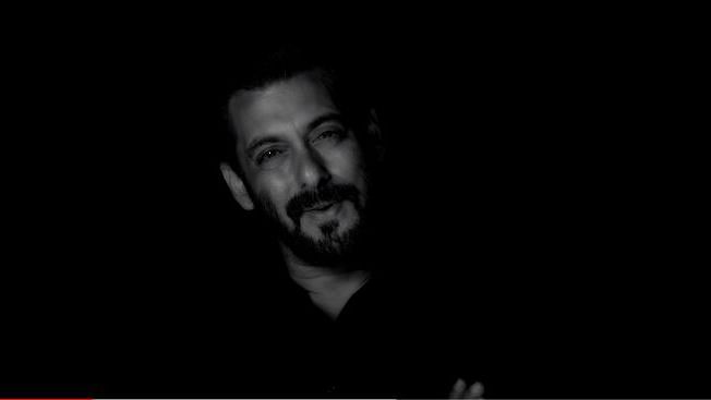 Salman Khan in a still from his new video.