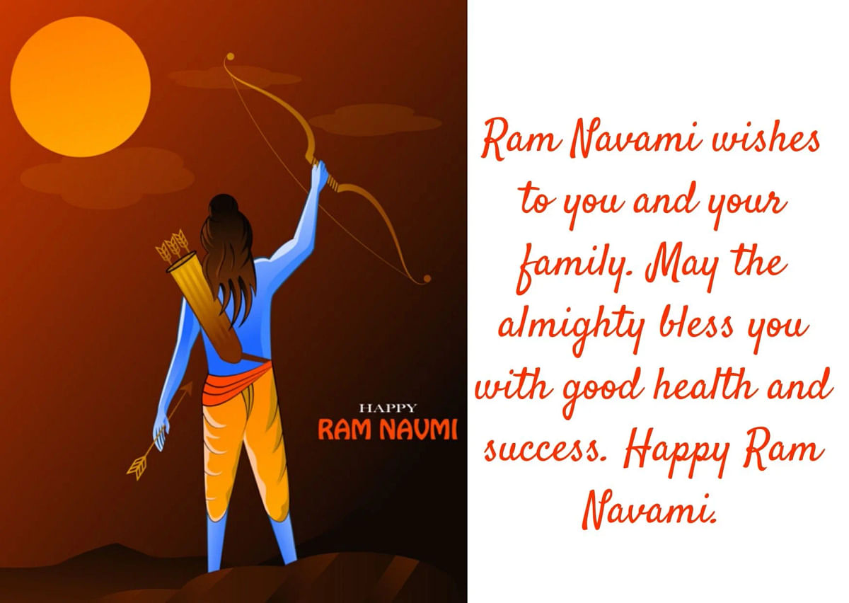 Ram Navami Wishes and Greetings for friends and family