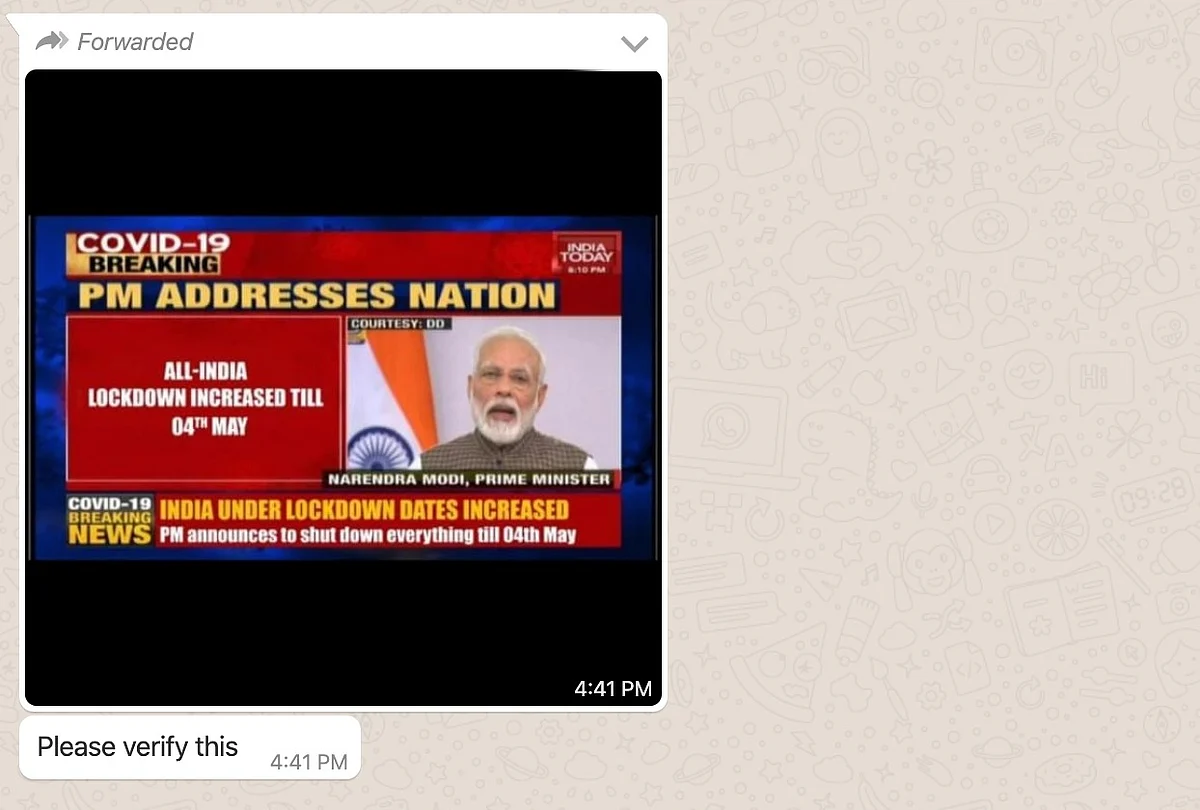 No Lockdown Extension Announcement Yet, Fake Bulletin Goes Viral!