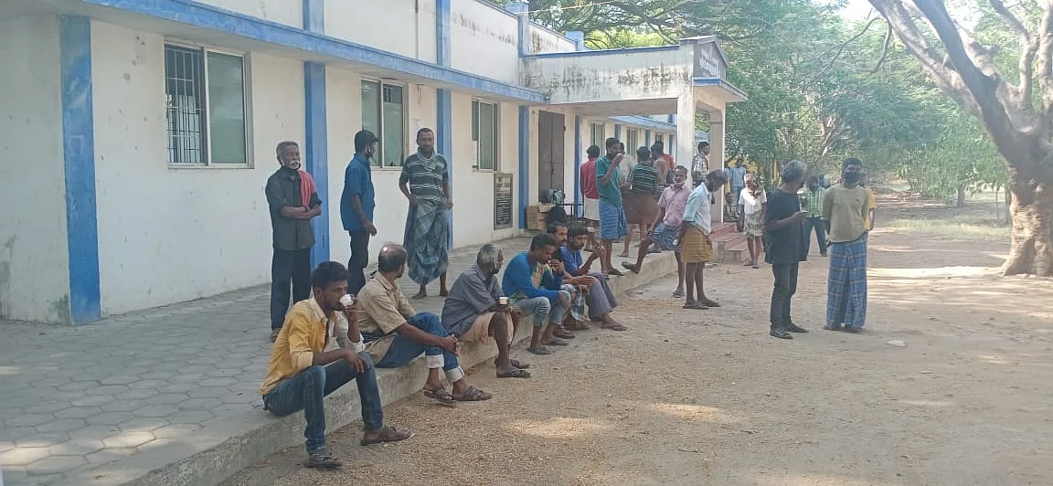 Labourers have been provided shelter in corporation community halls, private wedding halls and churches have even opened up their community halls.