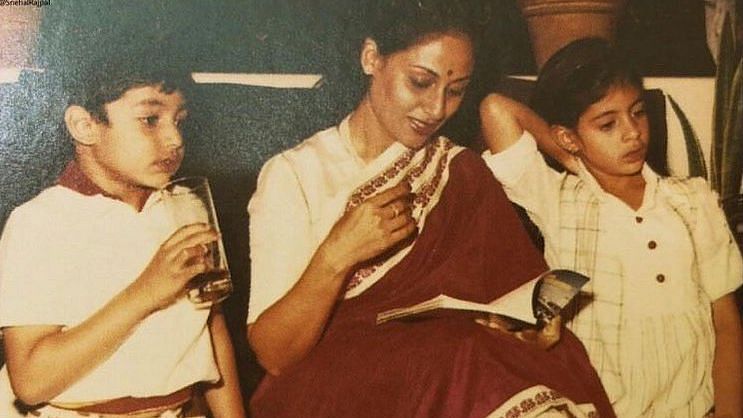 Shweta Bachchan wished Jaya Bachchan on her birthday.