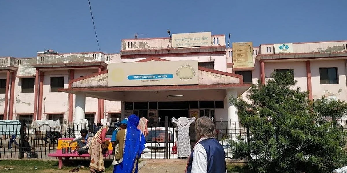 In Rajasthan’s Bharatpur district is this government-run Zanana hospital where Irfan and Parveen were referred to after they went to a local hospital in Sikri close to their village.