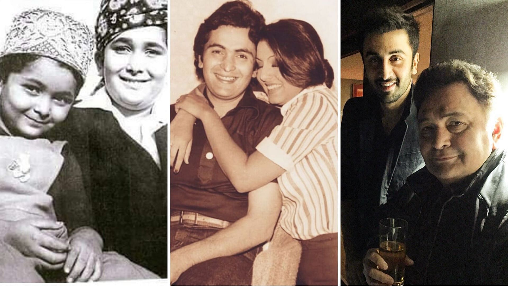 Remembering Rishi Kapoor through his photos.&nbsp;