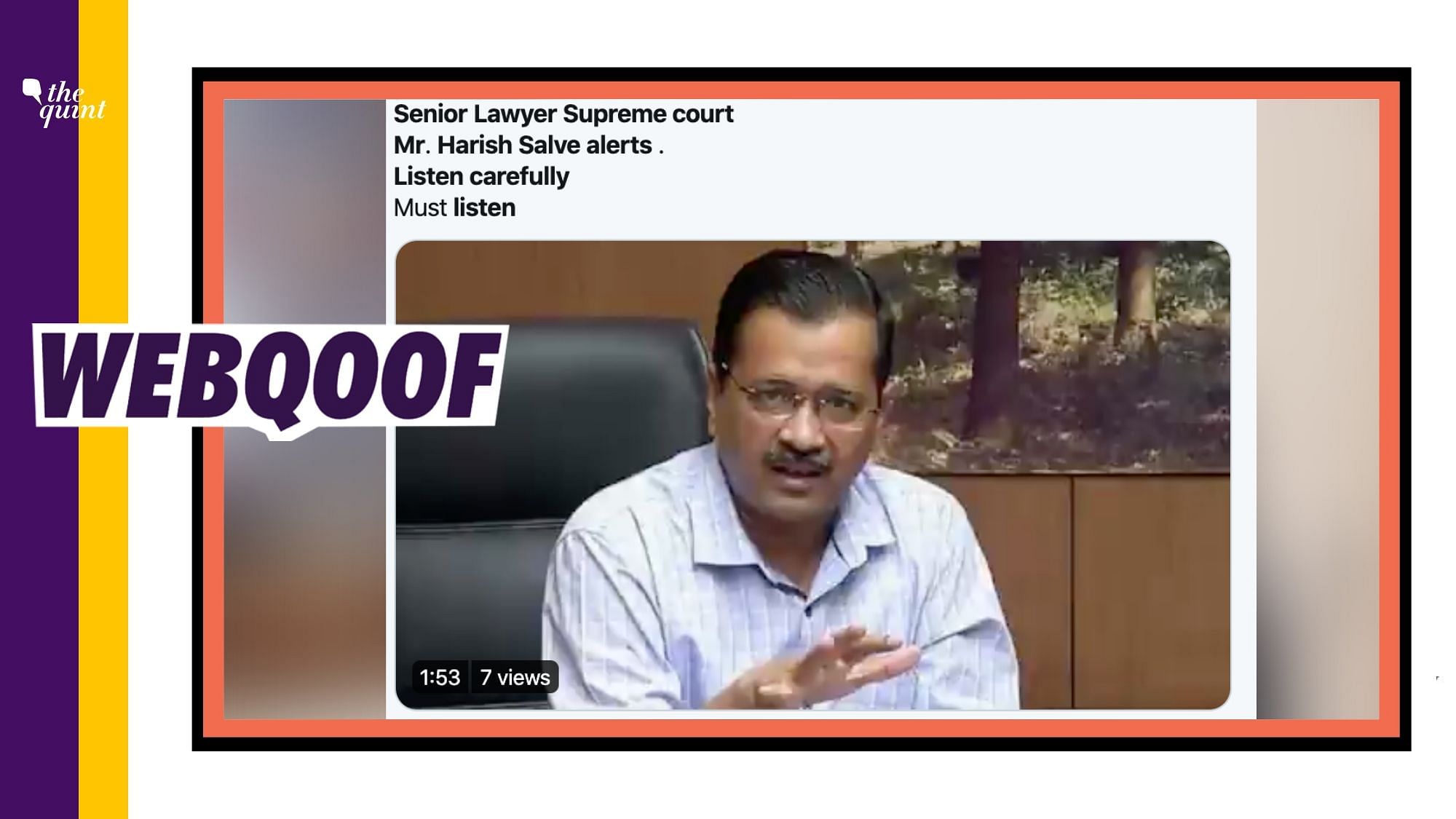 In the 4-minute long audio clip, the man can be heard blaming Kejriwal for the exodus of migrant labourers.&nbsp;
