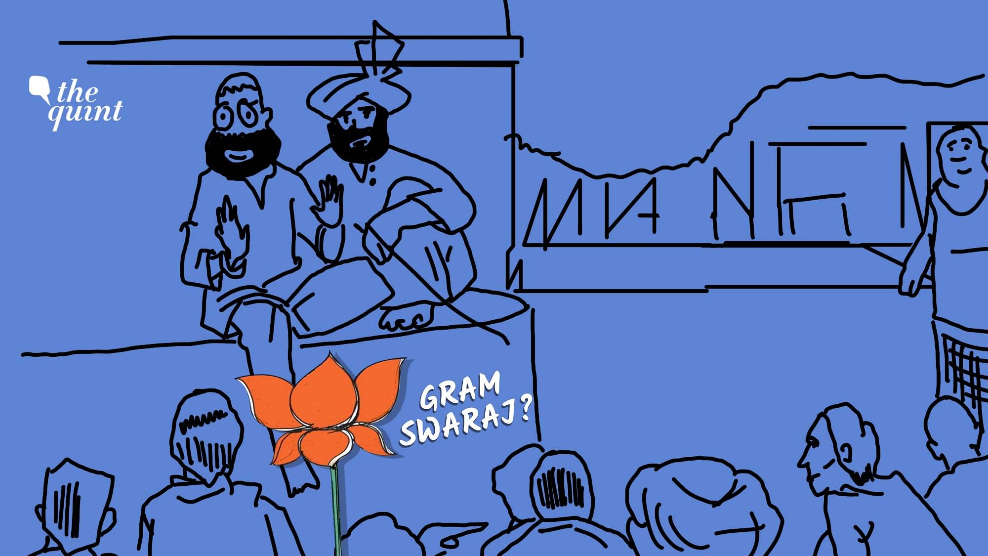 Is the BJP really serious about promoting Gram Swaraj?