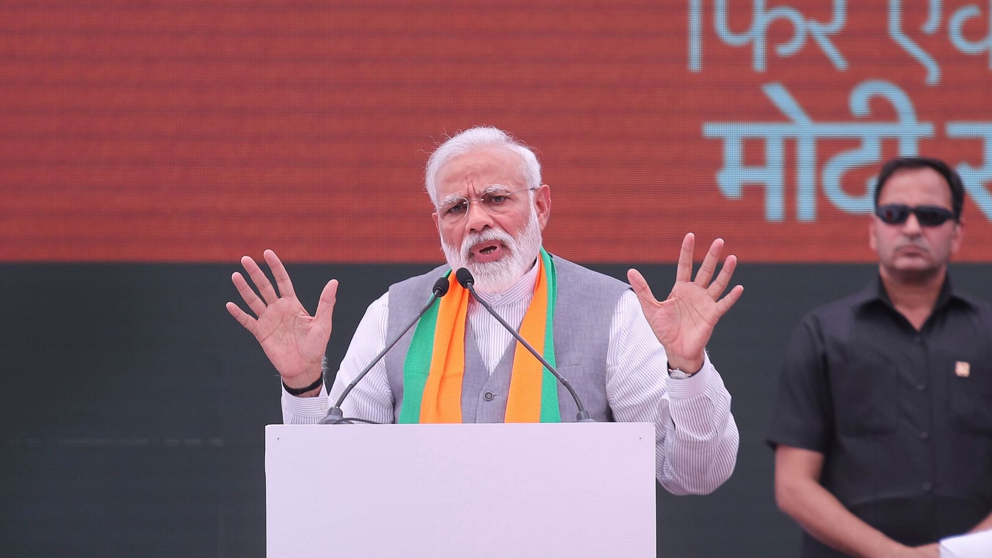 Prime Minister Narendra Modi reminded his message the need to come together as a nation to fight the battle against coronavirus.